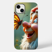 Fantasy Schattigee vlinderneus Case-Mate iPhone Case (Achterkant)