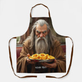 Fantasy Schattigee Wizard Onion Rings Schort (Voorkant)