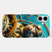 Fantasy Schattigee Wombat Pilot Onderwater Case-Mate iPhone Case (Achterkant (horizontaal))