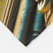 Fantasy Schattigee Wombat Pilot Onderwater Fleece Deken (Hoek)