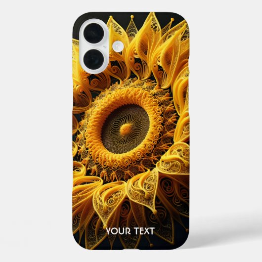 Fantasy Schattigee Zonnebloem Garens Case-Mate iPhone Case (Achterkant)