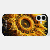 Fantasy Schattigee Zonnebloem Garens Case-Mate iPhone Case (Achterkant (horizontaal))