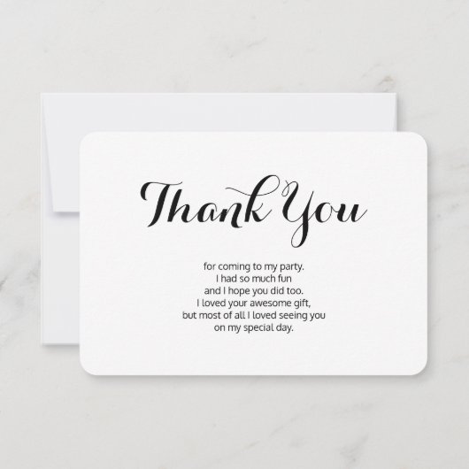 Fantasy Schilderachtig Natuur Landschap Dank je we Bedankkaart (Achterkant)