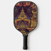 Fantasy schilderij (1) pickleball paddle (Achterkant)