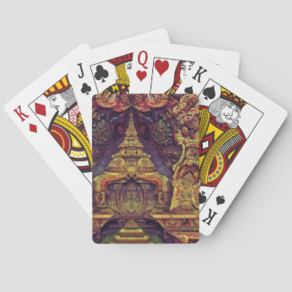 Fantasy schilderij (1) pokerkaarten