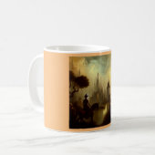 Fantasy Schilderij 8 - Paardrijder Koffiemok (Voorkant links)