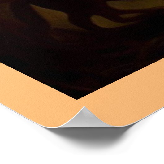 Fantasy Schilderij 8 - Paardrijder Poster (Hoek)