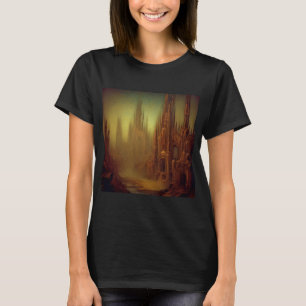 Fantasy Schilderij 9 - Verlaten Stad T-shirt