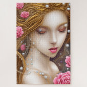 Fantasy Schilderij Chilbi Exquise Delicate Koper Legpuzzel (Verticaal)