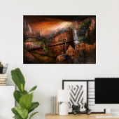 Fantasy - Schipbreukeling Poster (Thuiskantoor)