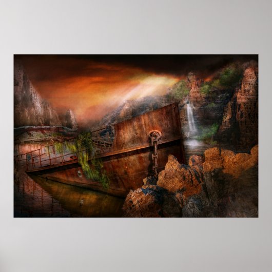 Fantasy - Schipbreukeling Poster (Voorkant)