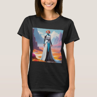 Fantasy Sci-Fi Art | Surrealistische landschappen T-shirt