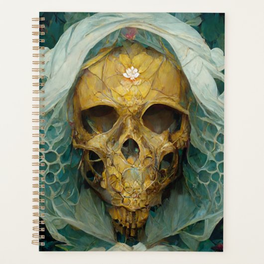 Fantasy Sci-Fi van de Drone Bee Skull Planner (Voorkant)
