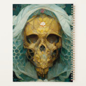 Fantasy Sci-Fi van de Drone Bee Skull Planner (Achterkant)