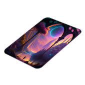 Fantasy Science Fiction Landscape Magneet (Linkerzijde)