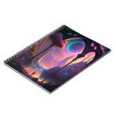 Fantasy Science Fiction Landscape Notitieboek (Linkerzijde)