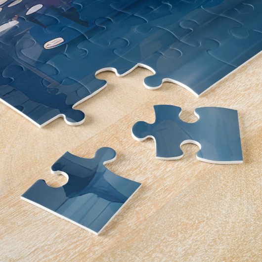 Fantasy Seaside Kingdom Legpuzzel (Zijkant)