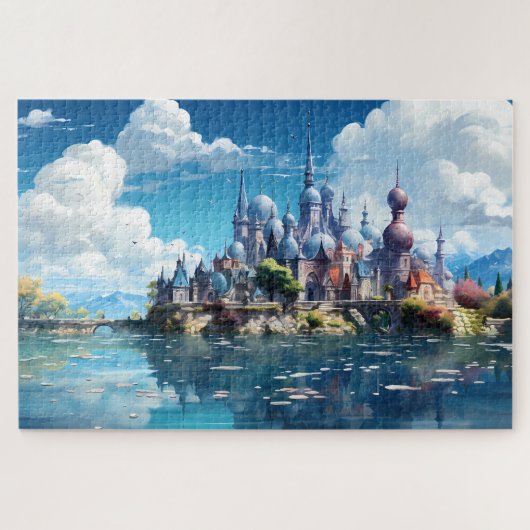 Fantasy Seaside Kingdom Legpuzzel (Horizontaal)