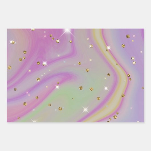 Fantasy-set met opvulpapier (3) inpakpapier vel (Voorkant 3)