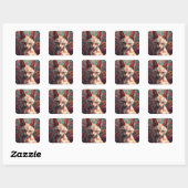 Fantasy Siamese Cat Stickers (Vel)