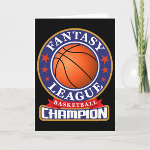 Fantasy Sketll League Kampioenschap Trofee Kaart
