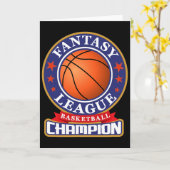 Fantasy Sketll League Kampioenschap Trofee Kaart (Gele Bloem)