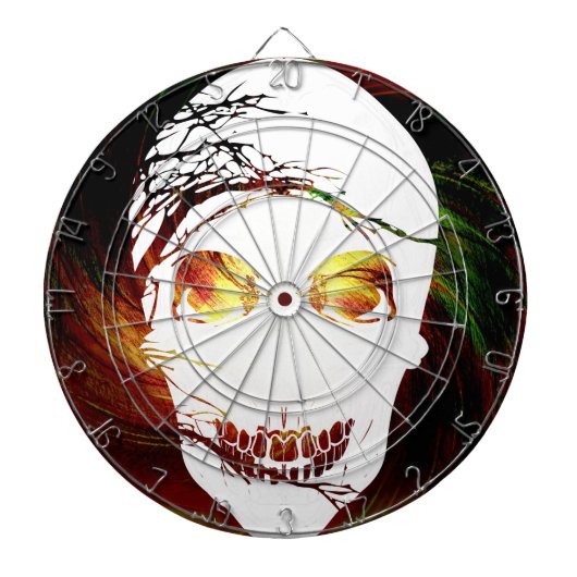 Fantasy Skull #4 Dartbord (Voorkant)