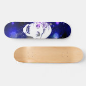 Fantasy Skull #4 Persoonlijk Skateboard (Horizontaal)