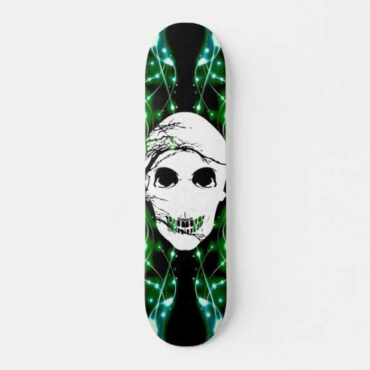Fantasy Skull #6 Persoonlijk Skateboard (Voorkant)