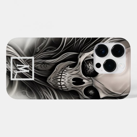 Fantasy Skull Case-Mate iPhone Case (Achterkant (horizontaal))