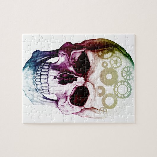 Fantasy Skull Tattoo Legpuzzel (Horizontaal)