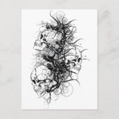 Fantasy Skulls Briefkaart (Voorkant)