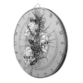 Fantasy Skulls Dartbord (Voorkant Rechts)