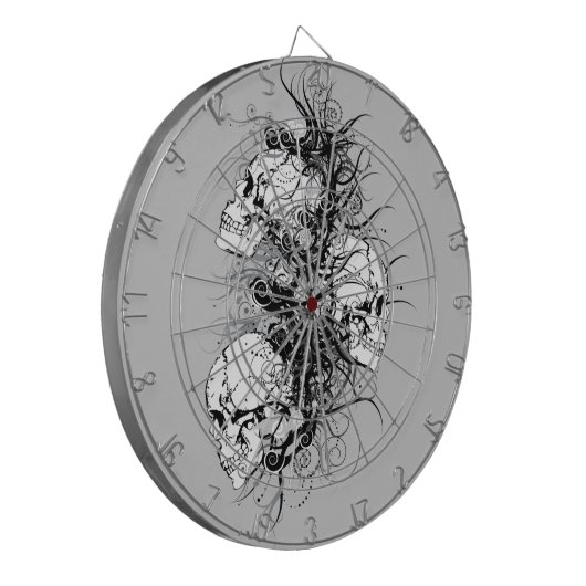 Fantasy Skulls Dartbord (Voorkant Links)
