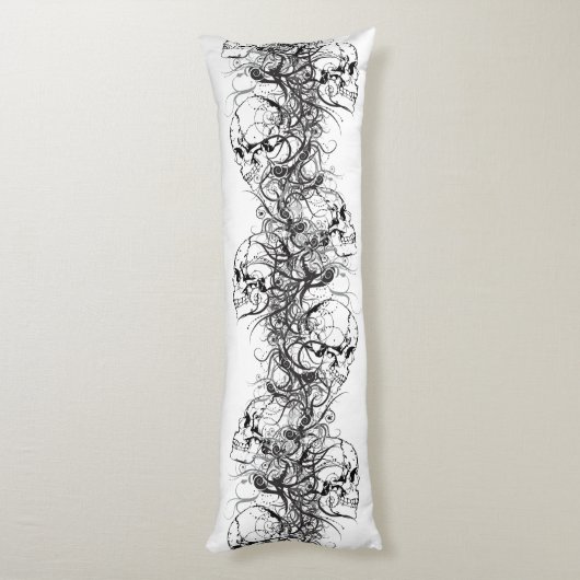 Fantasy Skulls Lichaamskussen (Achterkant (Verticaal))