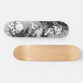 Fantasy Skulls Persoonlijk Skateboard (Horizontaal)