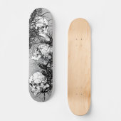 Fantasy Skulls Persoonlijk Skateboard (Voorkant)
