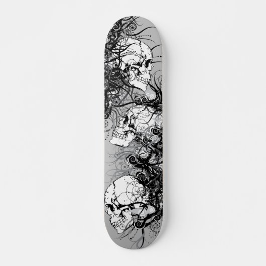 Fantasy Skulls Persoonlijk Skateboard (Voorkant)
