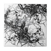 Fantasy Skulls Tegeltje (Voorkant)