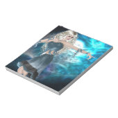 Fantasy Sky Siren Notitieblok (Linkerzijde)