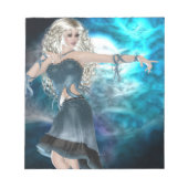 Fantasy Sky Siren Notitieblok (Voorkant)