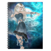Fantasy Sky Siren Notitieboek (Voorkant)