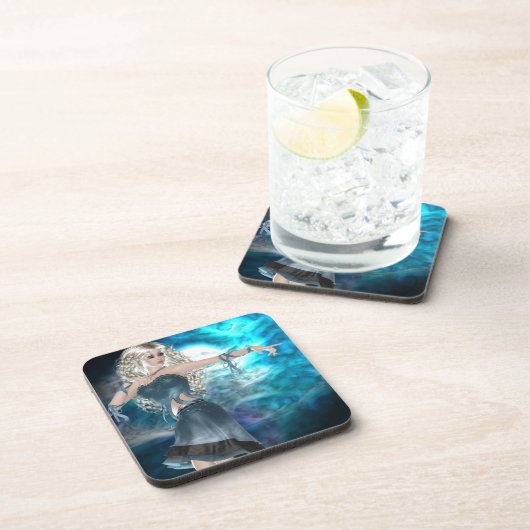 Fantasy Sky Siren Onderzetter (Rechterzijde)