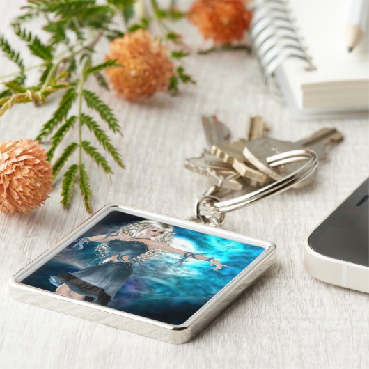 Fantasy Sky Siren Sleutelhanger (Zijkant)