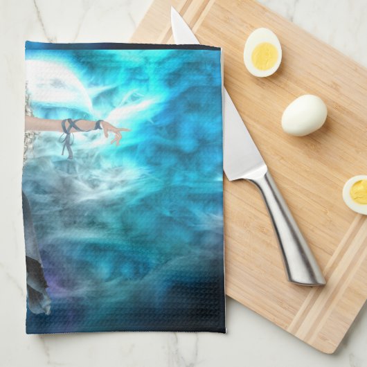Fantasy Sky Siren Theedoek (Quarter Fold)