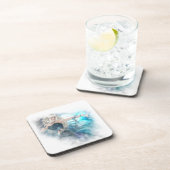 Fantasy Sky Siren Vignette Drankjes Onderzetter (Rechterzijde)