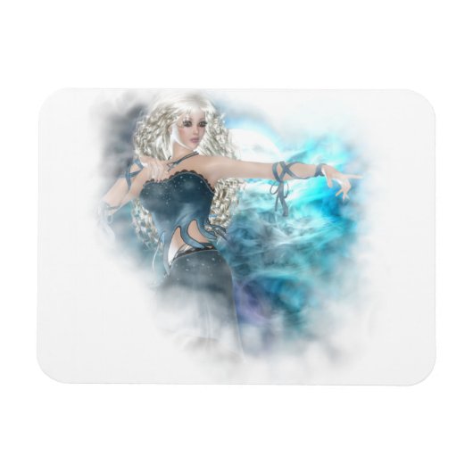 Fantasy Sky Siren Vignette Magneet (Horizontaal)