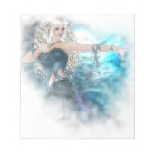 Fantasy Sky Siren Vignette Notitieblok (Voorkant)