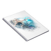 Fantasy Sky Siren Vignette Notitieboek (Rechterzijde)