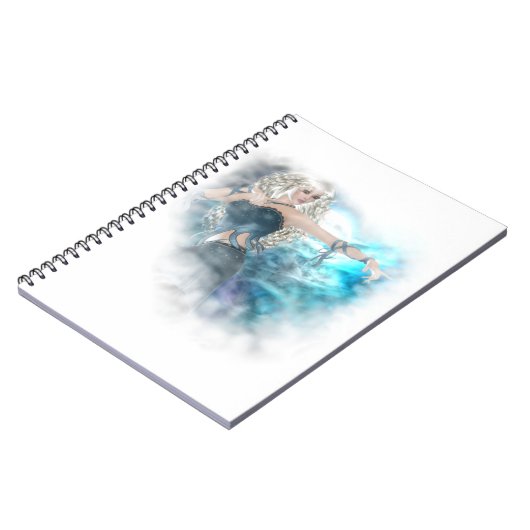 Fantasy Sky Siren Vignette Notitieboek (Linkerzijde)